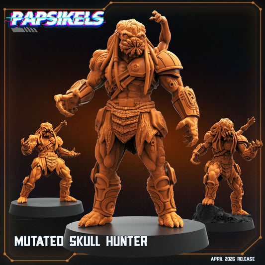 Mutated Skull Hunter - Predator Fan Art (Sculpted by Papsikels)