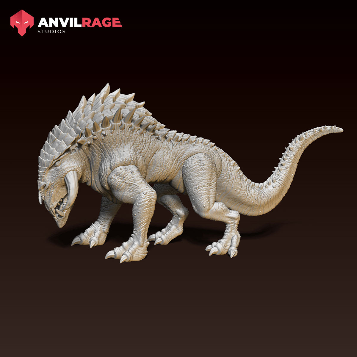 Mythical Dragon (Sculpted by Anvilrage) - 3D Printed Miniature