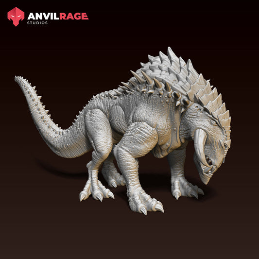 Mythical Dragon (Sculpted by Anvilrage) - 3D Printed Miniature