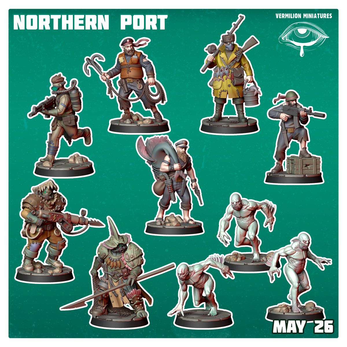 Northern Port - Full Collection (Sculpted by Vermilion Miniatures)