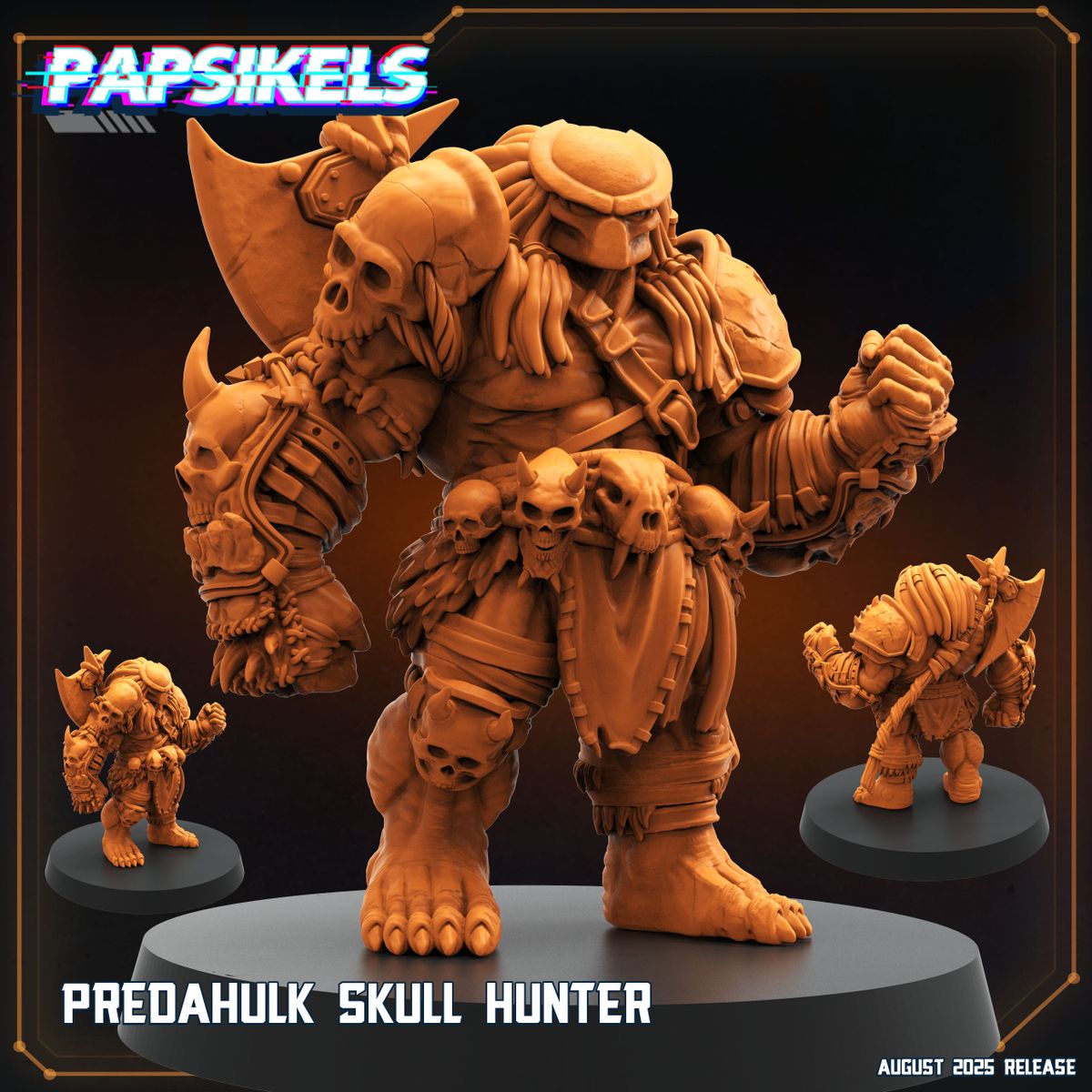 Predahulk Skull Hunter - Predator Fan Art (Sculpted by Papsikels)