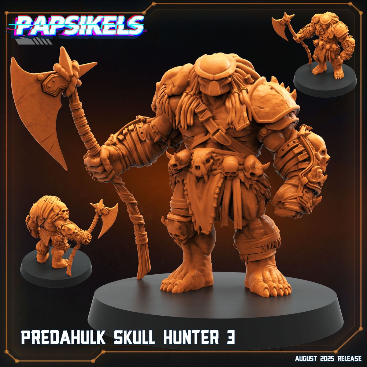 Predahulk Skull Hunter - Predator Fan Art (Sculpted by Papsikels)