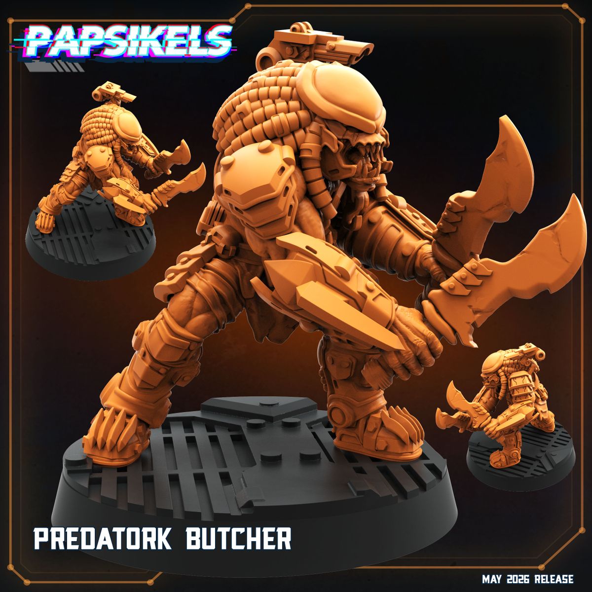Predatork Butcher - Predator Fan Art (Sculpted by Papsikels)