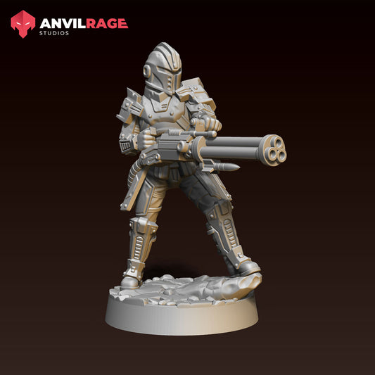 PierceAval (Sculpted by Anvilrage) - 3D Printed Miniature