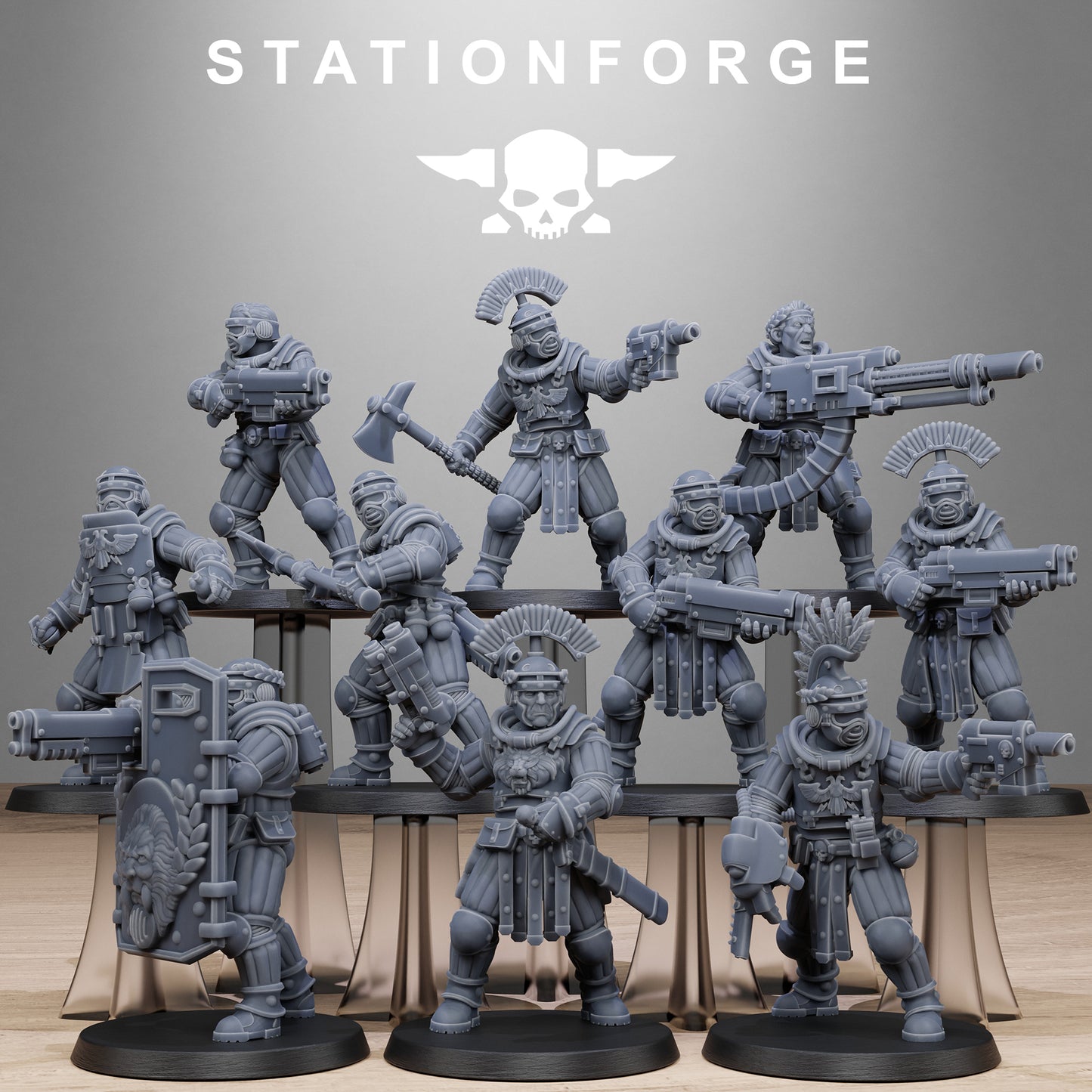 Grimcorp Voidliners - set of 10 (Sculpted by Stationforge)