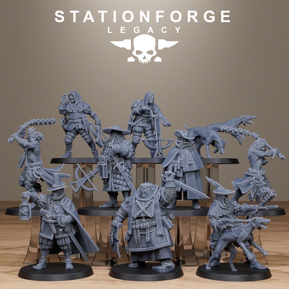 Thorncrest Witch Hunters (Sculpted by Stationforge)