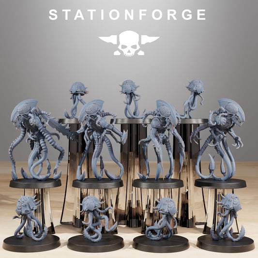 Xenarid Synaptrus - set of 11 (sculpted by Stationforge)