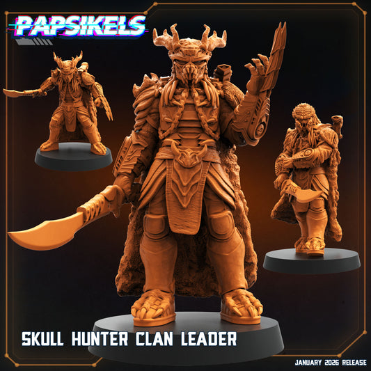 Skull Hunter Clan Leader (sculpted by Papsikels)