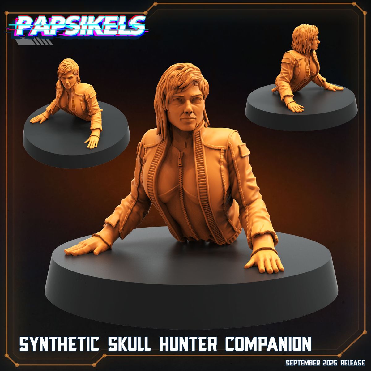 Synthetic Skull Hunter Companion - Predator Fan Art (Sculpted by Papsikels)