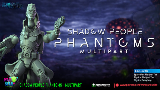 Shadow People - Phantoms Multipart (Sculpted by War Bear Studios)