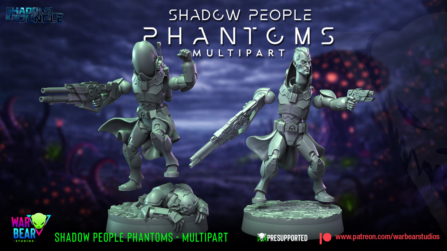 Shadow People - Phantoms Multipart (Sculpted by War Bear Studios)