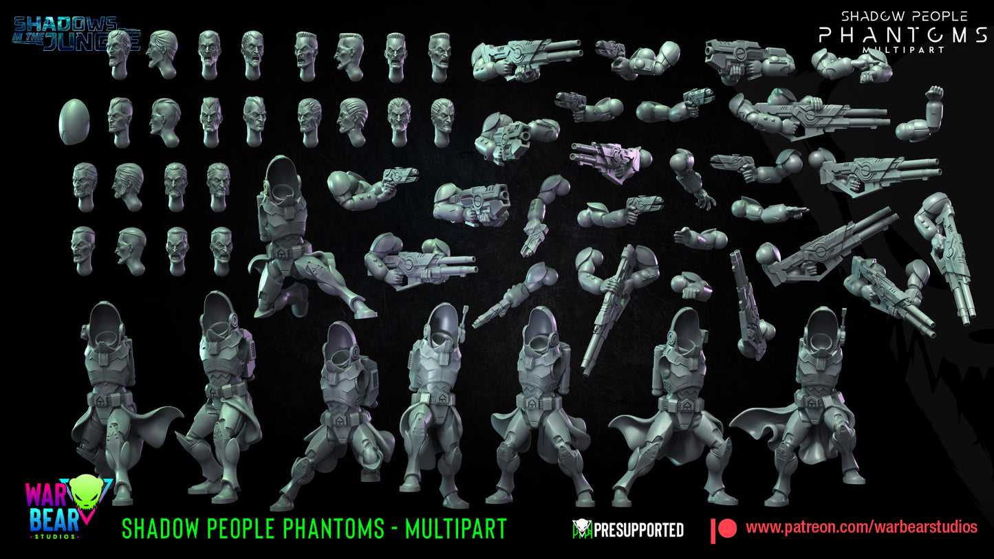 Shadow People - Phantoms Multipart (Sculpted by War Bear Studios)