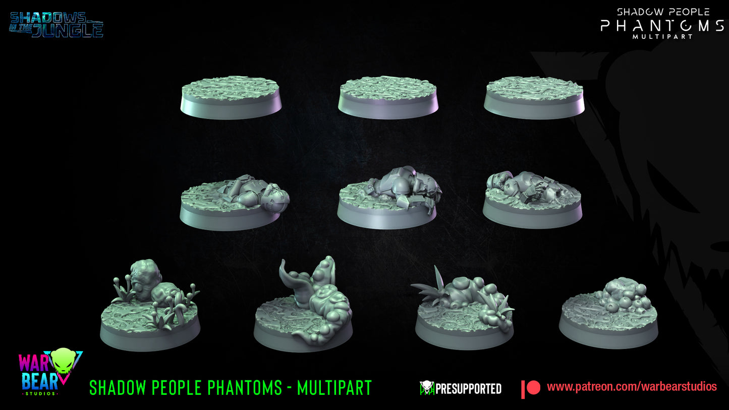 Shadow People - Phantoms Multipart (Sculpted by War Bear Studios)
