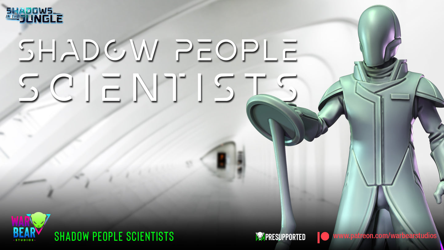 Shadow People - Scientists (Sculpted by War Bear Studios)