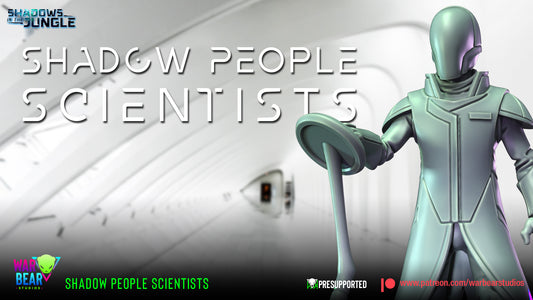 Shadow People - Scientists (Sculpted by War Bear Studios)