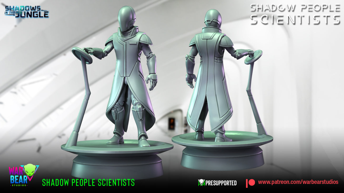 Shadow People - Scientists (Sculpted by War Bear Studios)