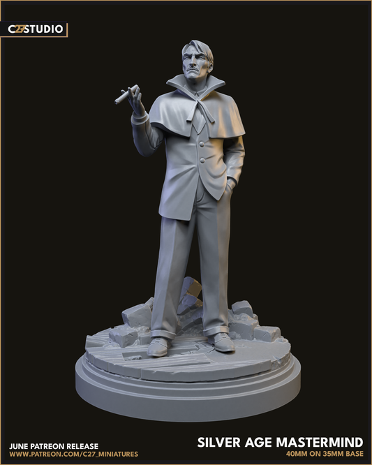 Silver Age Mastermind (Sculpted by C27 Studios)