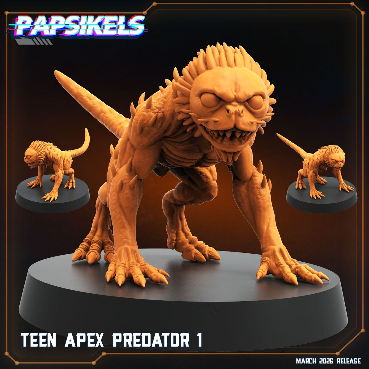 Apex Predator - Young, Teen & Adult - Predator Fan Art (Sculpted by Papsikels)
