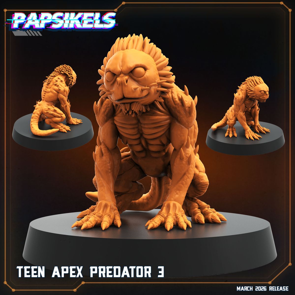 Apex Predator - Young, Teen & Adult - Predator Fan Art (Sculpted by Papsikels)