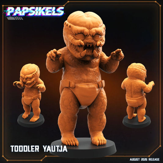 Toddler Yautja - Predator Fan Art (Sculpted by Papsikels)
