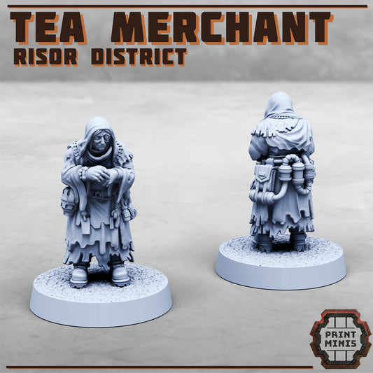 Tea Merchant (Sculpted by PrintMinis)
