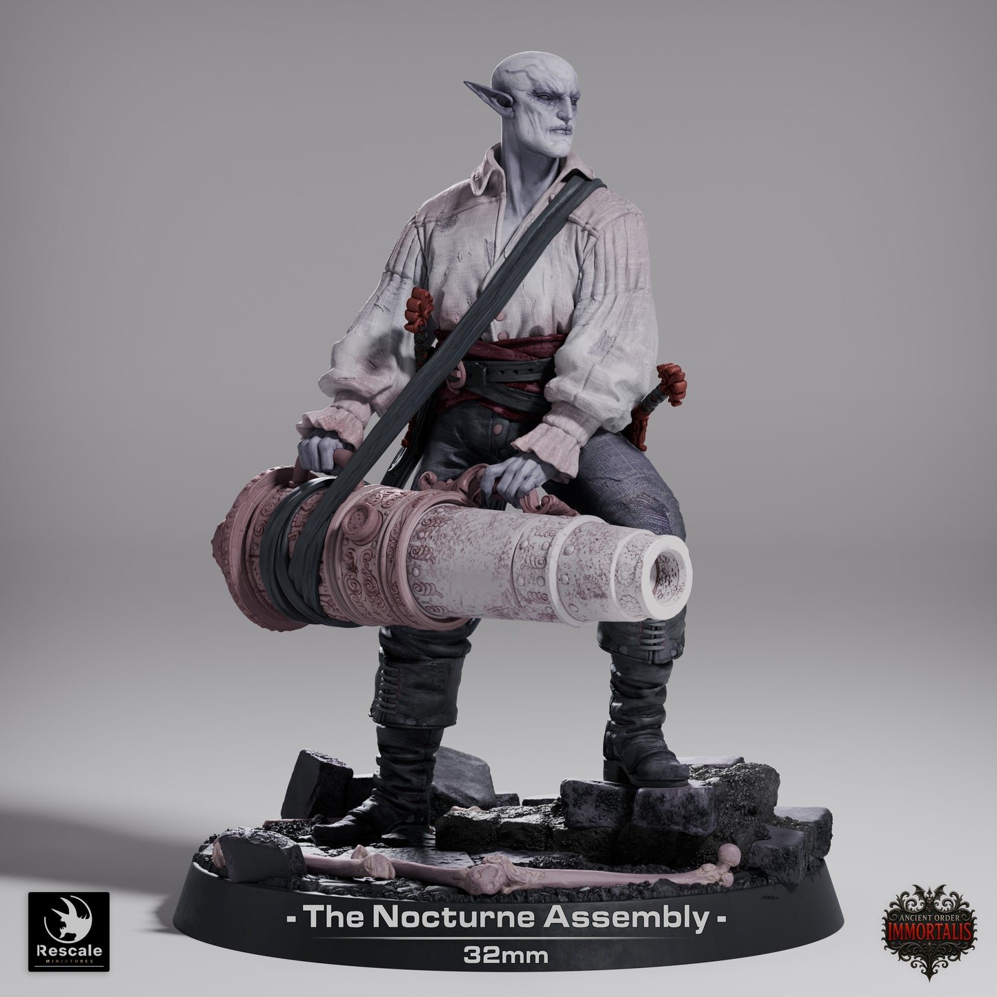 Nocturne Assembly - set of 10 (Sculpted by Rescale Miniatures) - 3D Printed Miniature