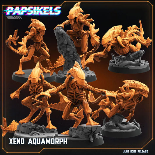Xeno Aquamorph - Set of 6 (Sculpted by Papsikels)
