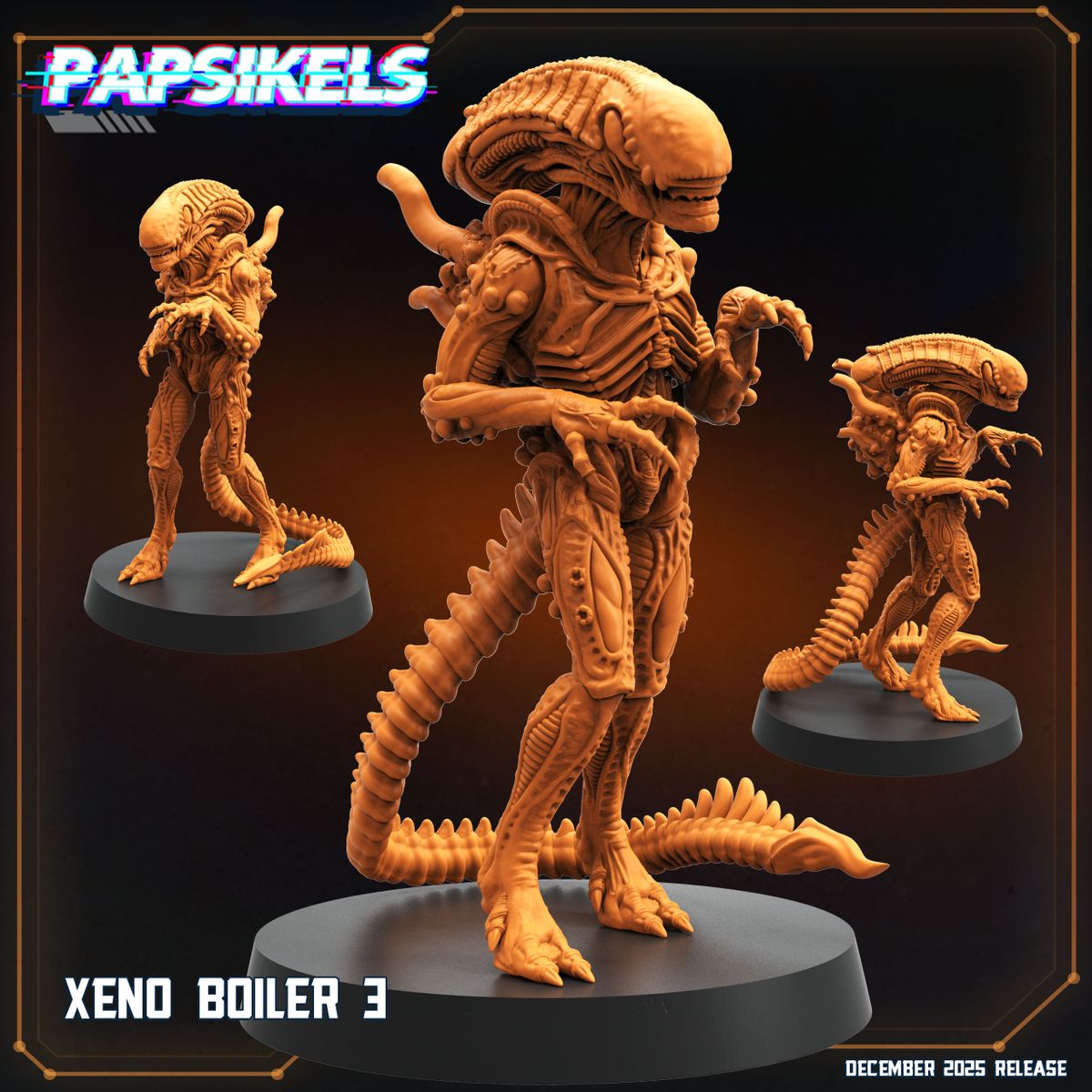 Xeno Boilers - Set of 5 (Sculpted by Papsikels)