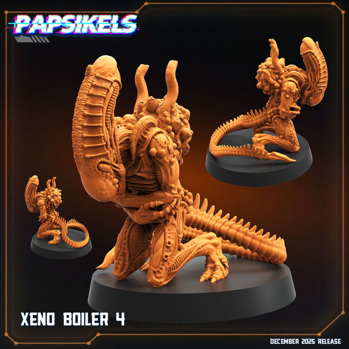 Xeno Boilers - Set of 5 (Sculpted by Papsikels)