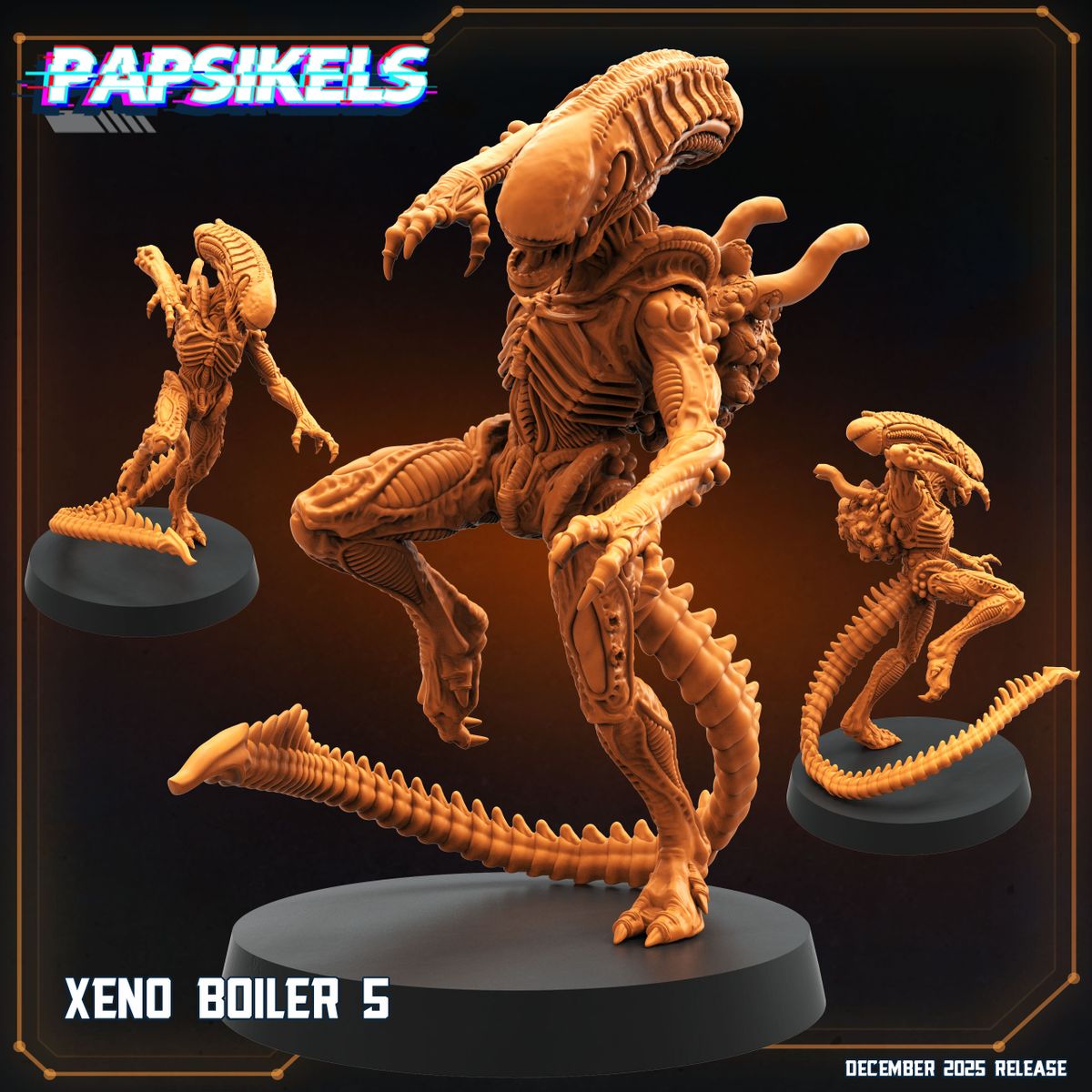 Xeno Boilers - Set of 5 (Sculpted by Papsikels)