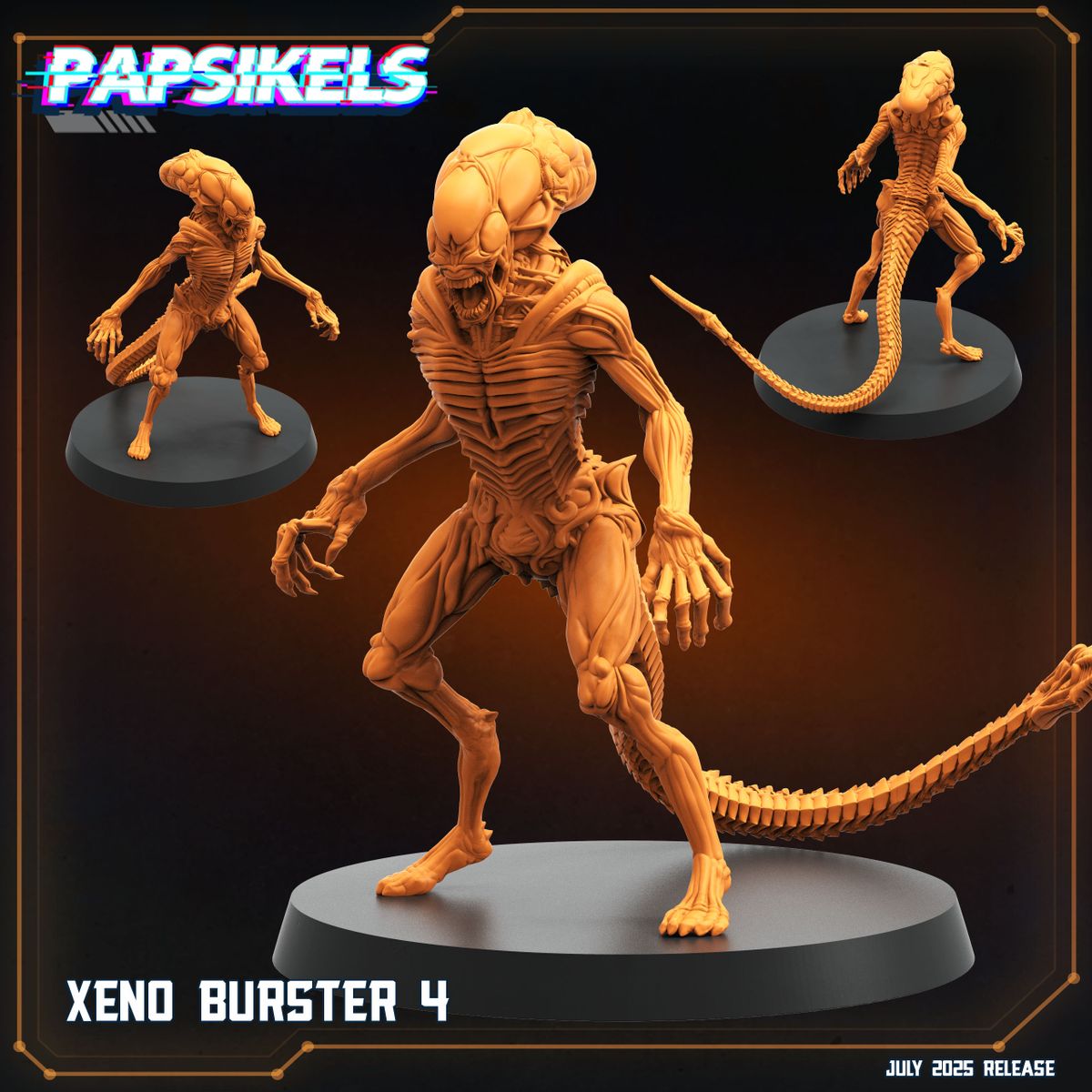 Xeno Bursters - Set of 5 (Sculpted by Papsikels)