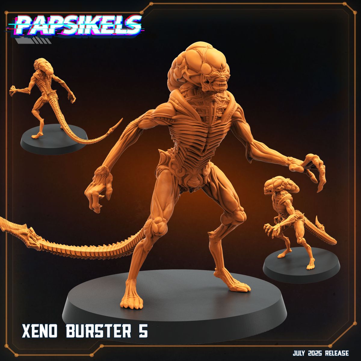 Xeno Bursters - Set of 5 (Sculpted by Papsikels)