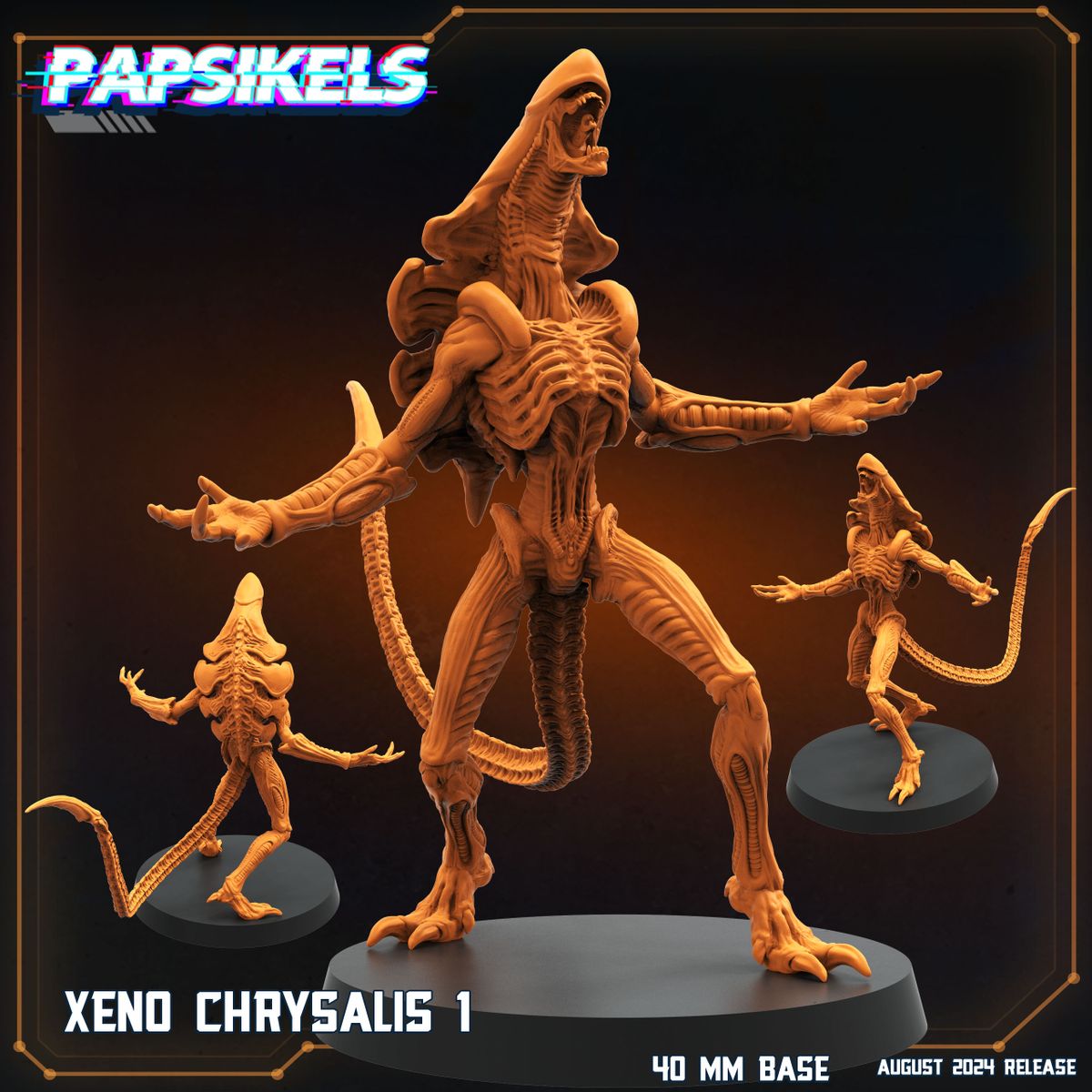 Xeno Chrysalis - Set of 4 (Sculpted by Papsikels)