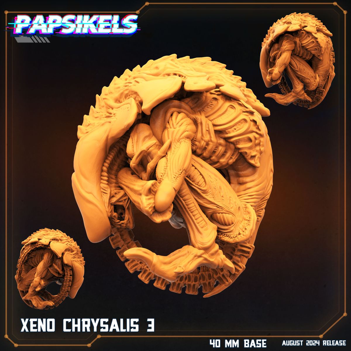 Xeno Chrysalis - Set of 4 (Sculpted by Papsikels)