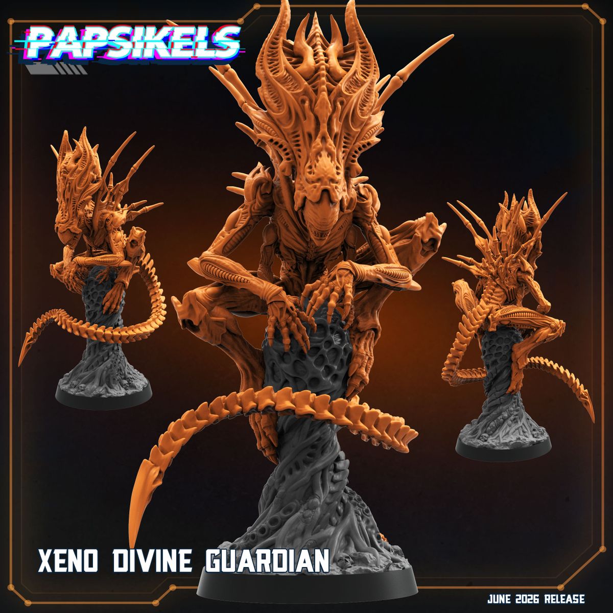 Xeno Divine Guardian (Sculpted by Papsikels)