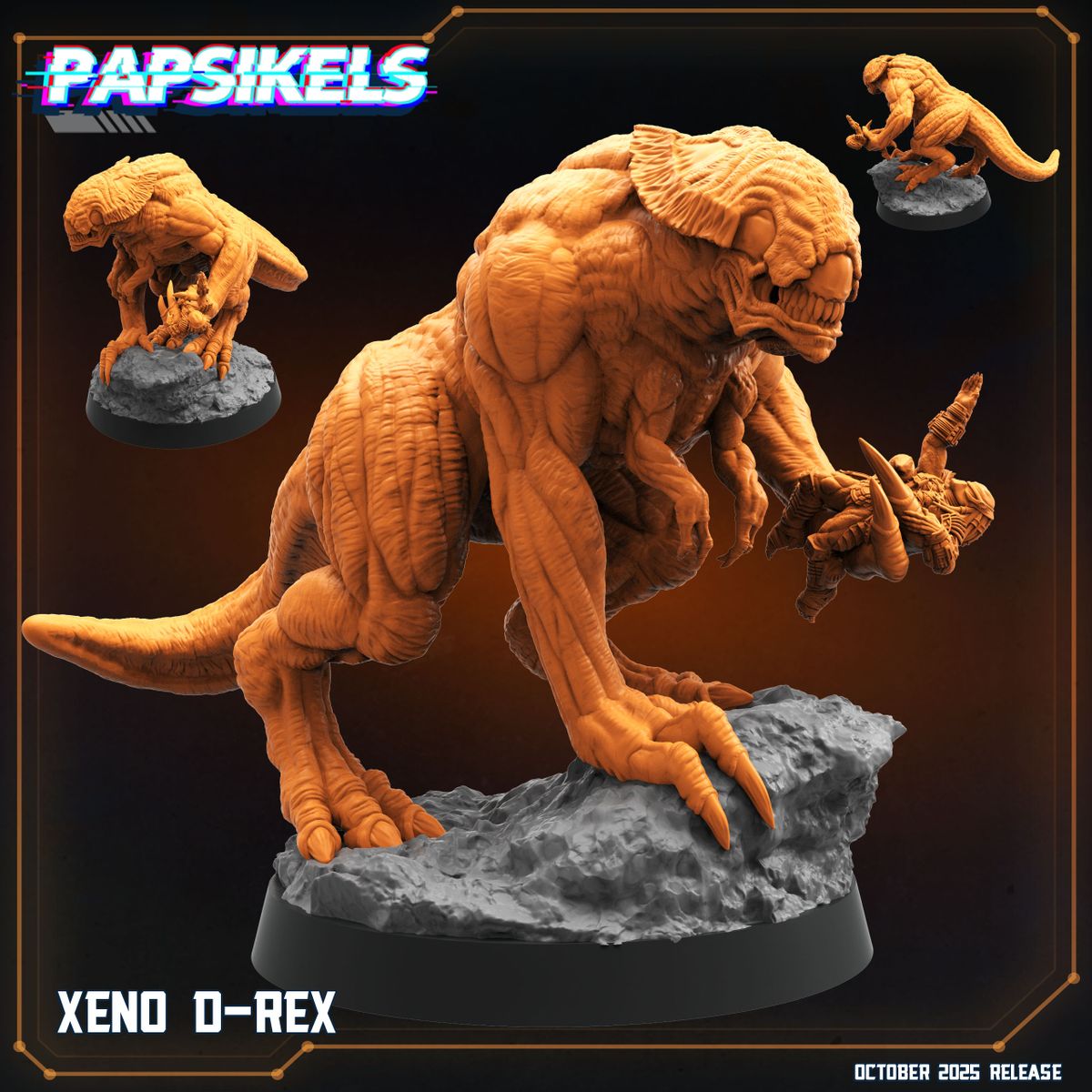 Xeno D Rex (Sculpted by Papsikels)