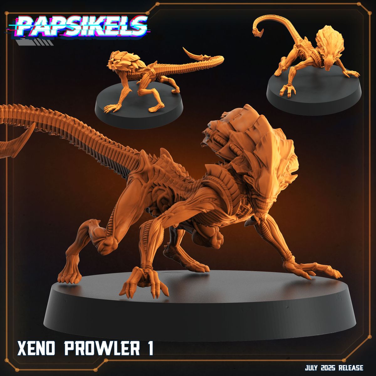 Xeno Prowlers - Set of 5 (Sculpted by Papsikels)