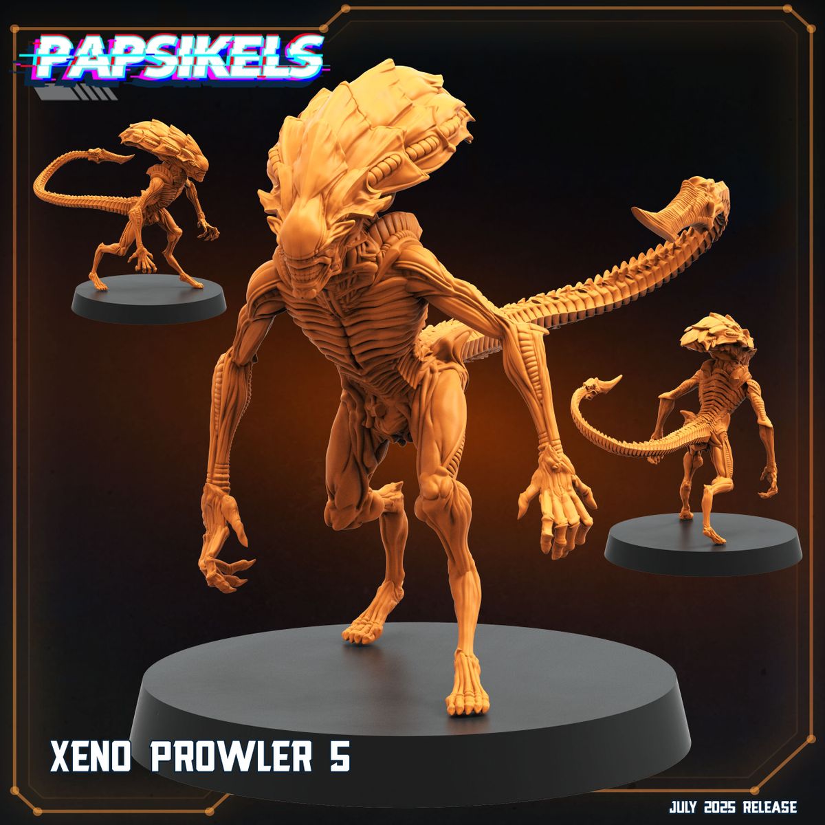 Xeno Prowlers - Set of 5 (Sculpted by Papsikels)