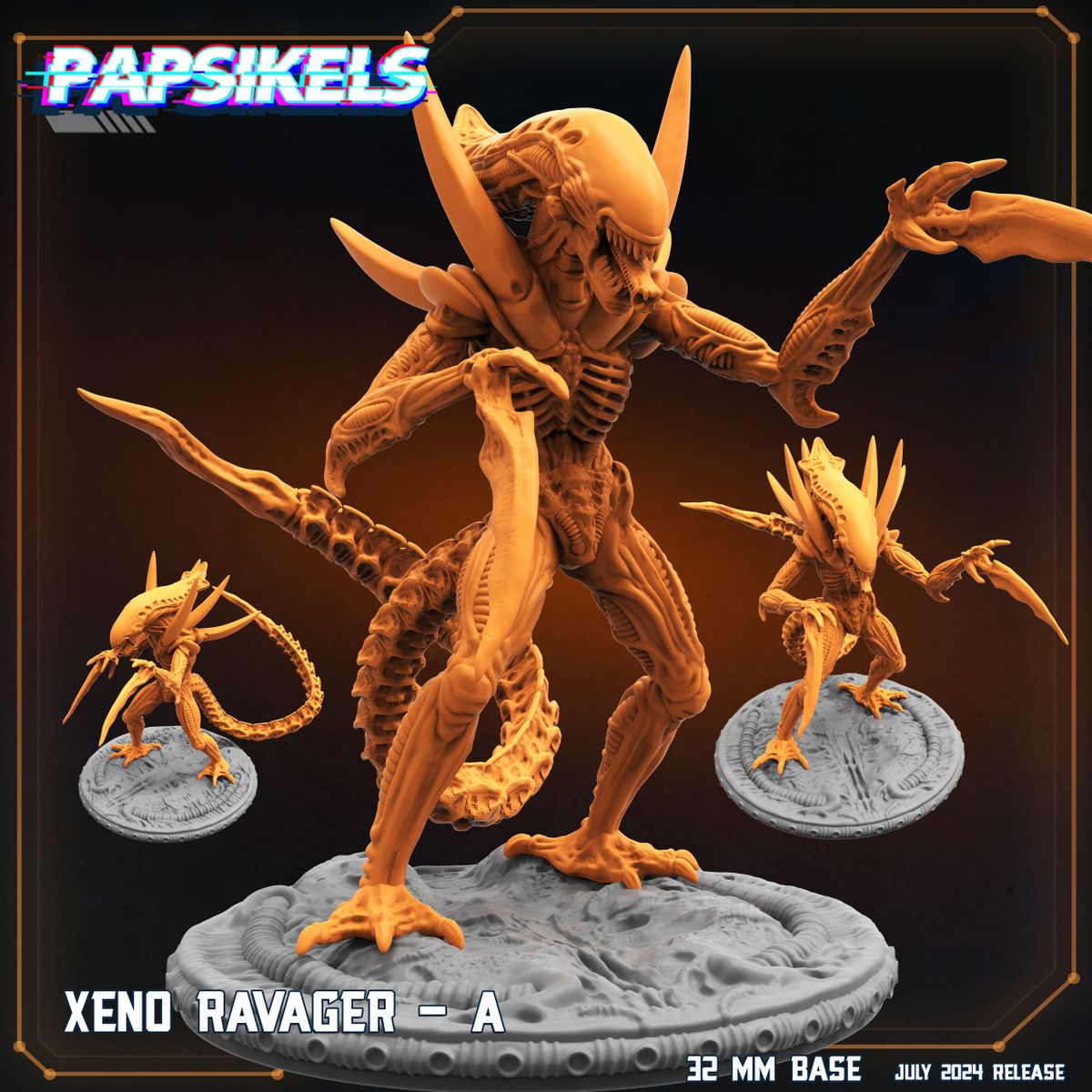 Xeno Ravagers - Set of 3 (Sculpted by Papsikels)