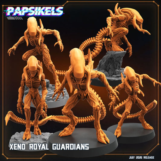 Xeno Royal Guardians - Set of 5 (Sculpted by Papsikels)