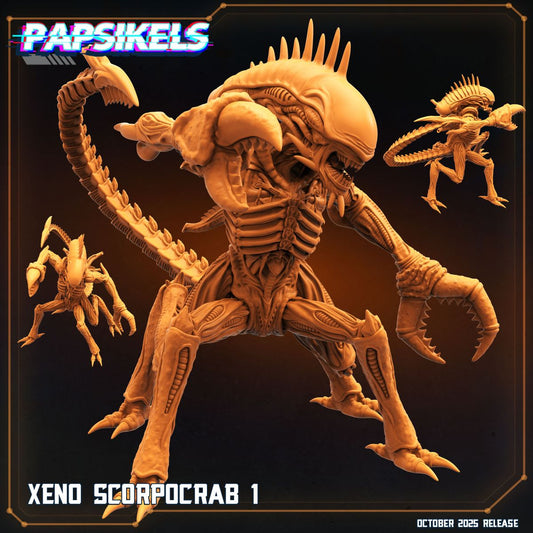 Xeno Scorpocrabs - Set of 4 (Sculpted by Papsikels)