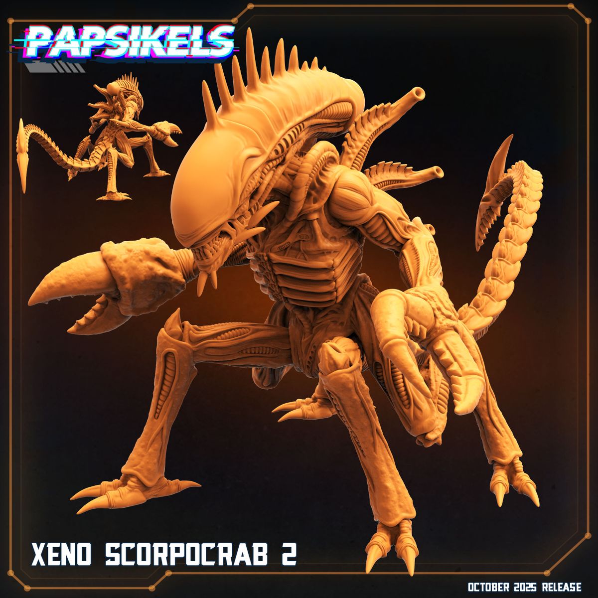 Xeno Scorpocrabs - Set of 4 (Sculpted by Papsikels)
