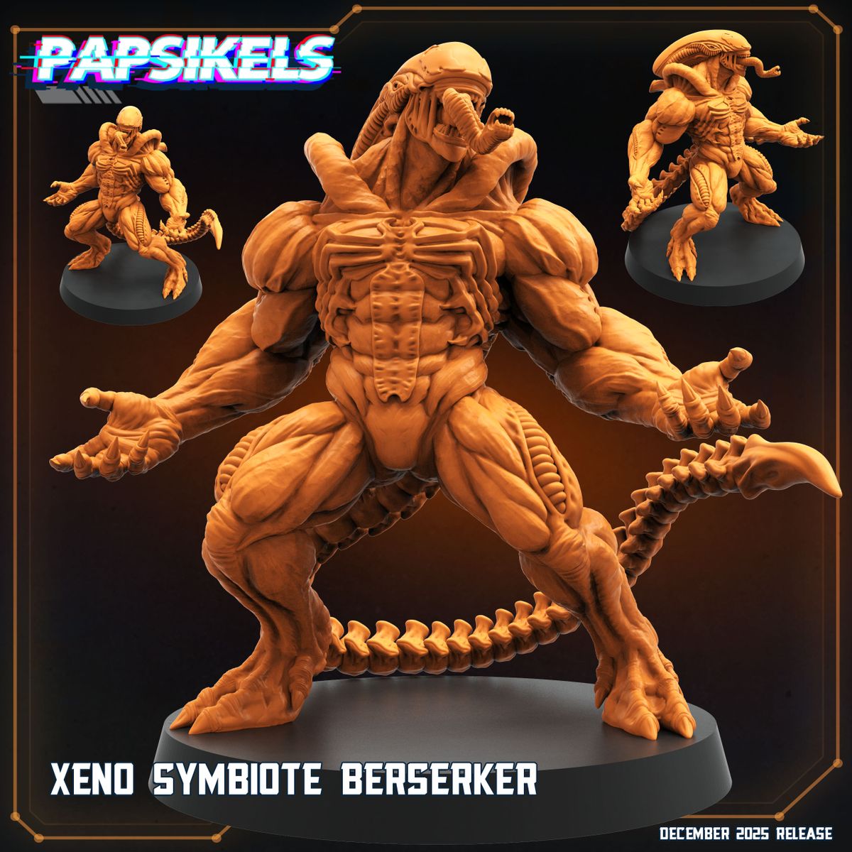 Xeno Symbiote Berserker (Sculpted by Papsikels)
