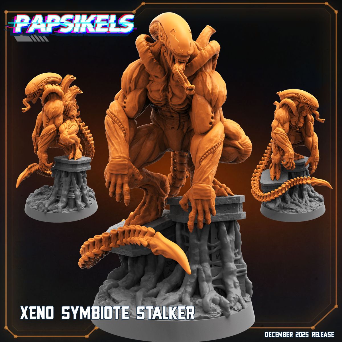 Xeno Symbiote Stalker (Sculpted by Papsikels)