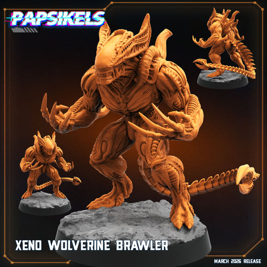 Xeno Wolverine Brawler (Sculpted by Papsikels)