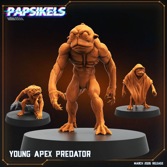 Apex Predator - Young, Teen & Adult - Predator Fan Art (Sculpted by Papsikels)