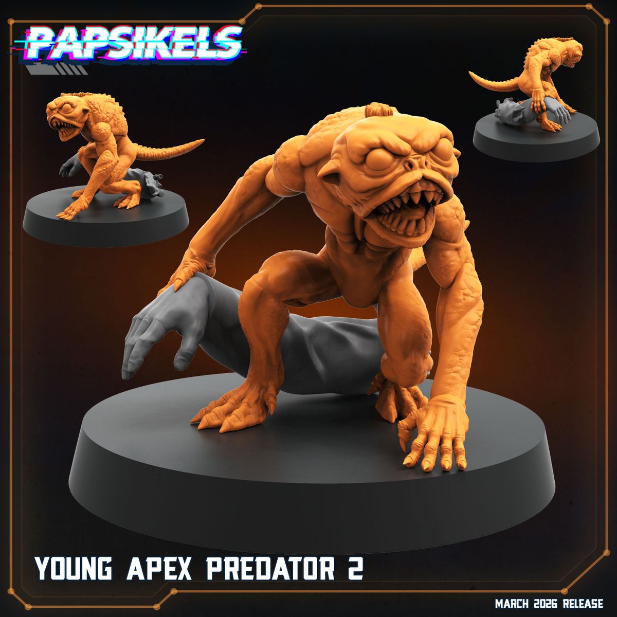 Apex Predator - Young, Teen & Adult - Predator Fan Art (Sculpted by Papsikels)