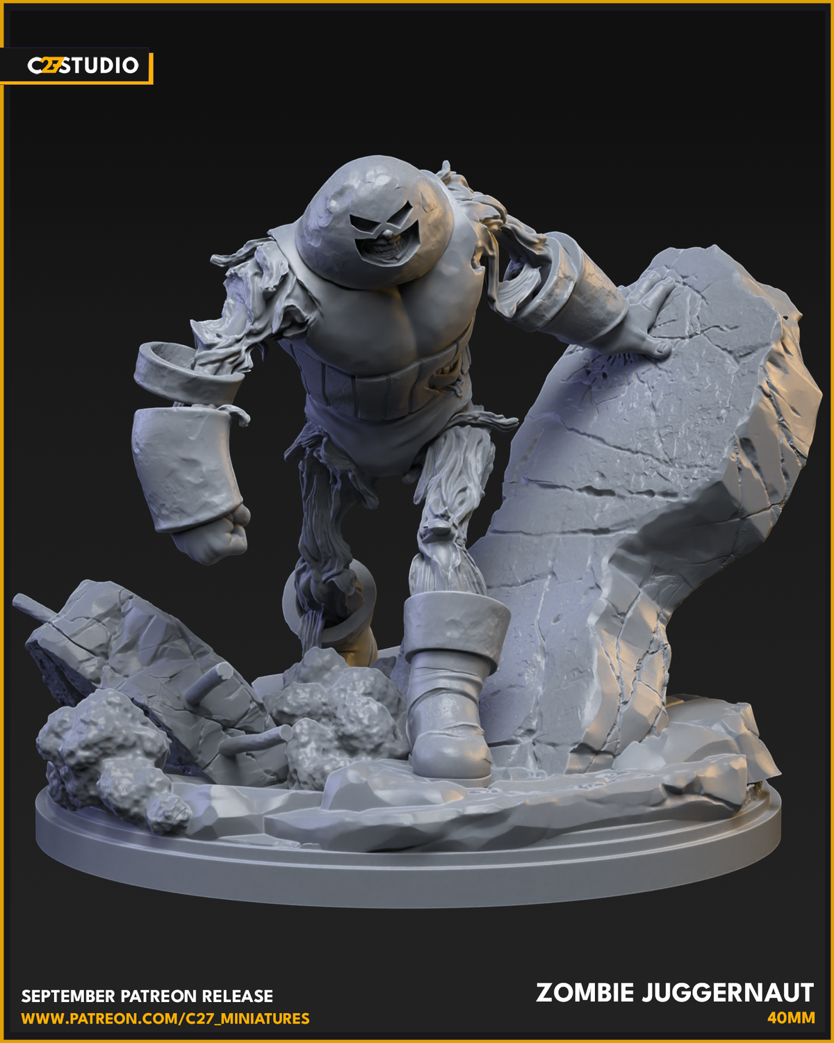 Zombie Juggernaut render