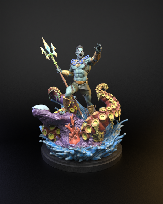 Zombie Namor (Sculpted by C27 Studios)