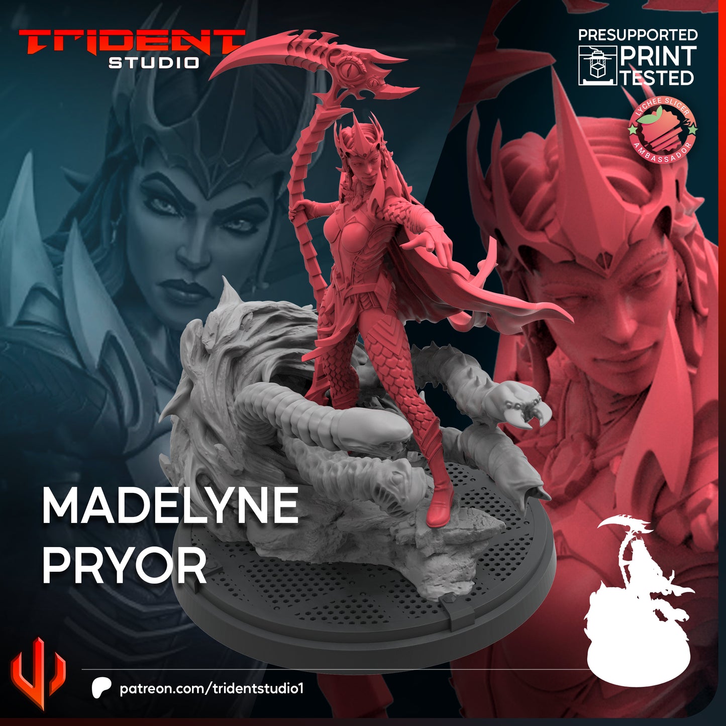 Madelyne Prior (Sculpted by Trident Studios)